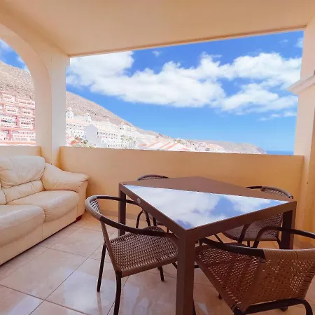 Apartment Duplex With Heated Pool Ocean View In Cristianos Lc54