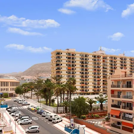 Atico Cecilia Con Terraza Y Vistas Al Mar En Los Cristianos Apartment
