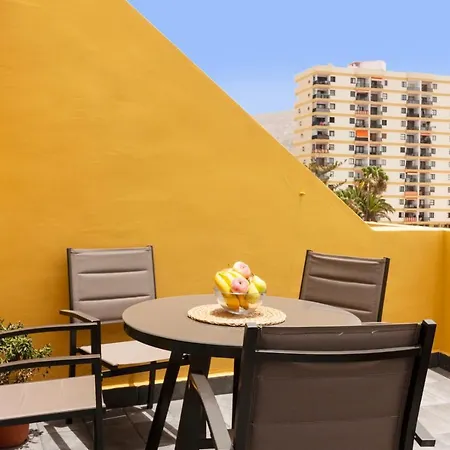 Apartment Atico Cecilia Con Terraza Y Vistas Al Mar En Los Cristianos *
