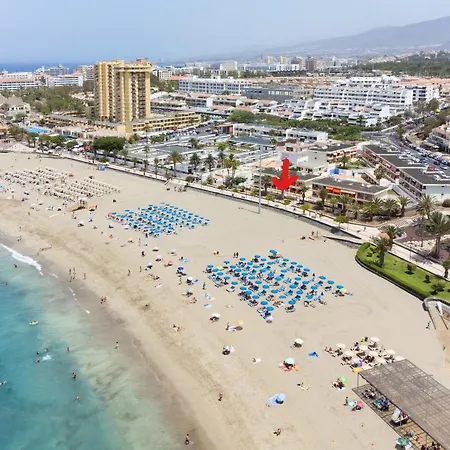 Frontline Playa Vistas With Pool, Parking, Sea Apartment Los Cristianos (Tenerife)