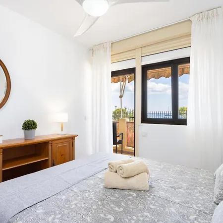 Apartment Frontline Playa Vistas With Pool, Parking, Sea Los Cristianos (Tenerife)