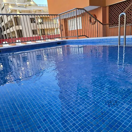 Apartment Exclusive Eden, Marble Floor, Luxury Bathroom, Heated Pool, Close To Centre, Sea View, Balcony Los Cristianos (Tenerife)
