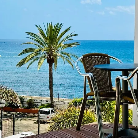 Cristianos Must-see Beachfront Apartment, Stunning Views In Tenerife Apartment