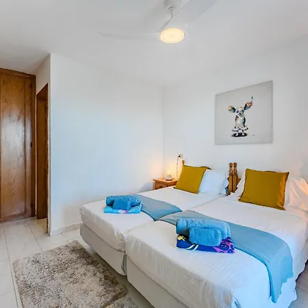 Apartment Cristianos With Large Terrace & Heated Pool